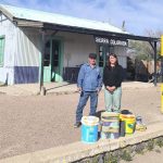 Sierra Colorada: Comienza la renovación de la Estación de Tren