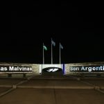 Los Menucos inauguró un monumento a Las Malvinas