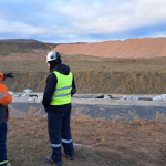 Ambiente supervisó avances de obra y controles en Calcatreu