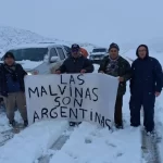 Solidaridad en acción: Veteranos de Malvinas concretaron la entrega de donaciones pese al temporal