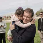Weretilneck acompañó a Valcheta en la inauguración de su Parque de la Salud