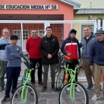 Se entregaron bicicletas reacondicionadas a estudiantes de Los Menucos y El Cuy